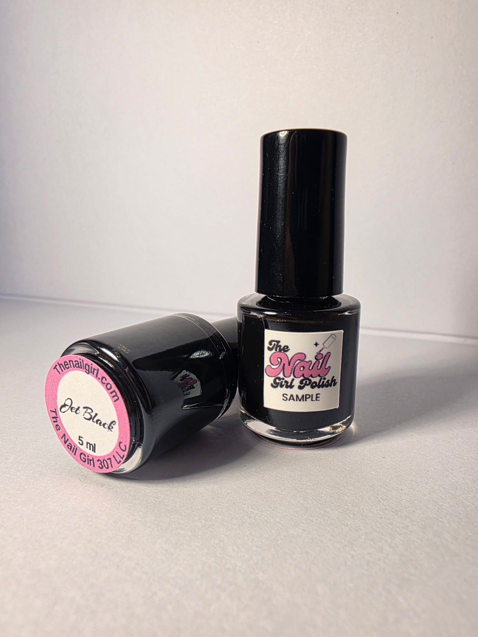 Jet Black Nail Polish