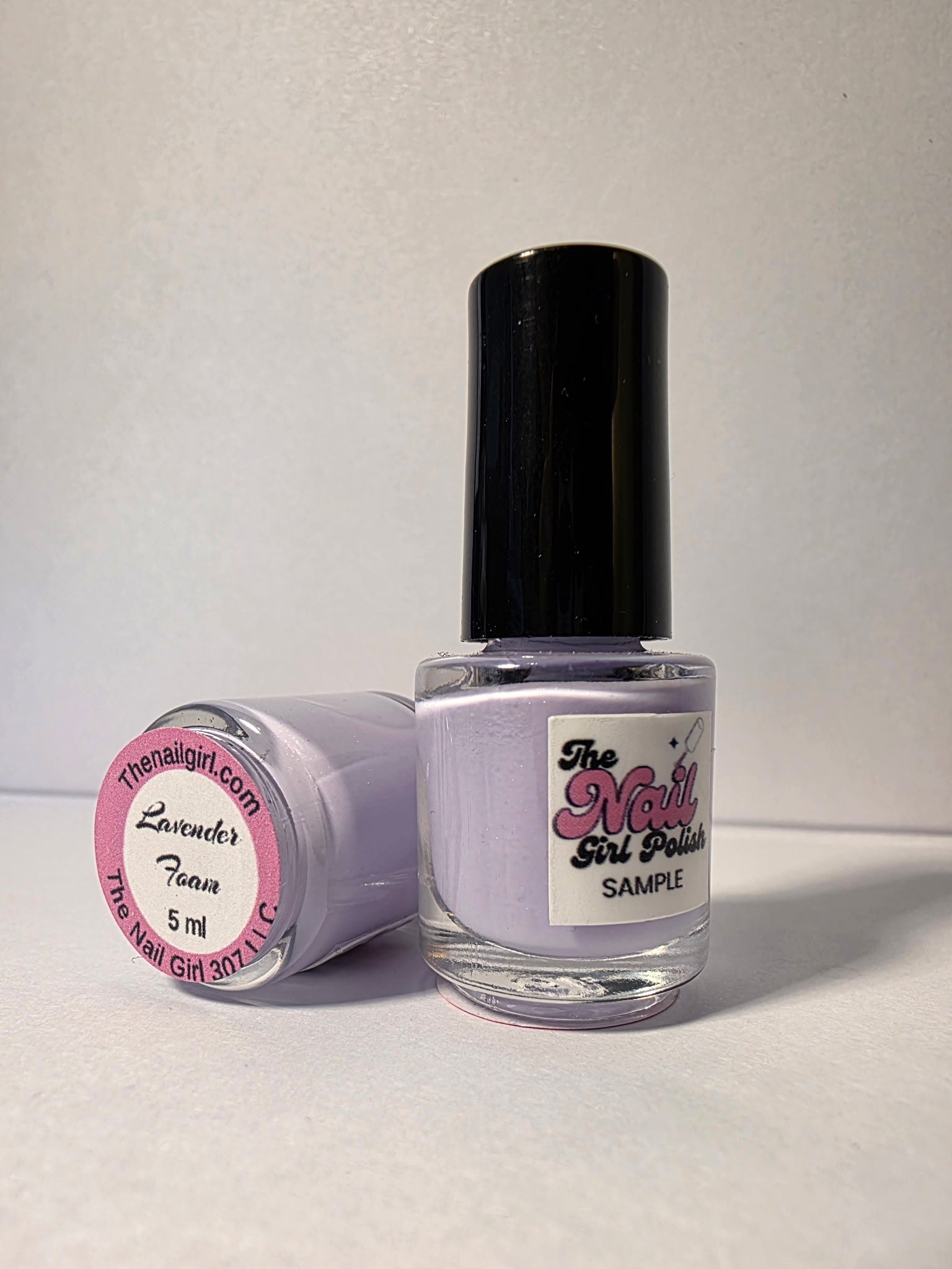 Lavender Foam Nail Polish