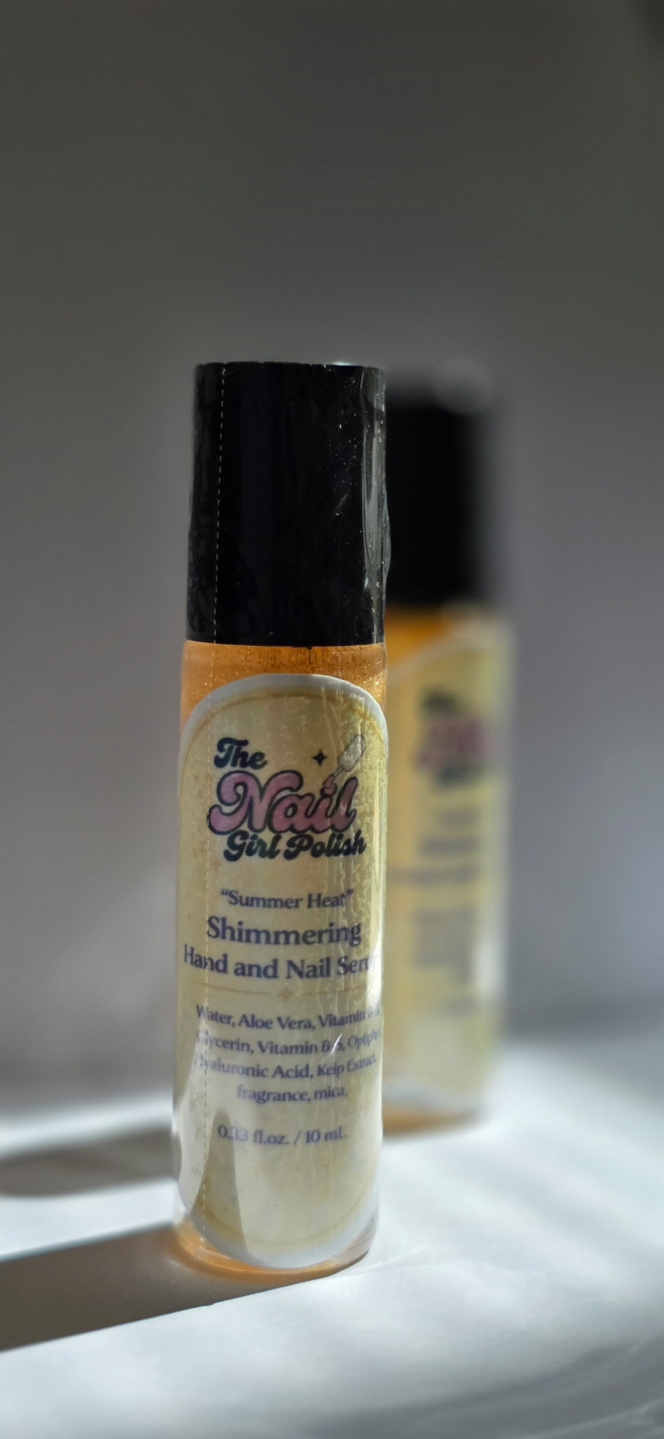 Shimmering Hand and Nail Serums