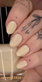 Spread thin Nail Polish