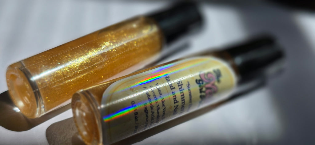 Shimmering Hand and Nail Serums